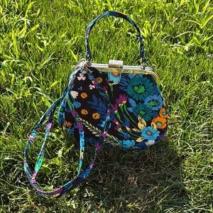 Vera Bradley - Midnight Blue Kisslock Hipster (Retired)